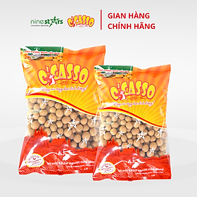 1 Kg Đậu phộng nước cốt dừa đậu phộng da cá O Casso 2 gói 500G