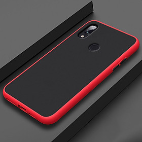 Ốp lưng cho Xiaomi Redmi Note 7 trong nhám viền màu