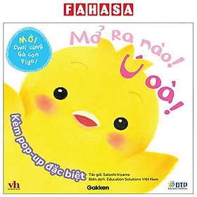 Sách - Chơi Cùng Gà Con Piyo! (Mới) - Mở Ra Nào! Ú Òa!