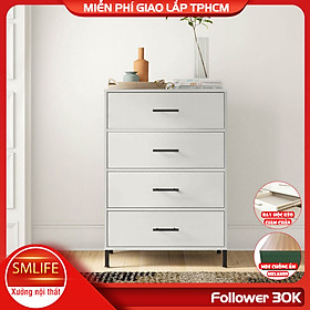 Mua Bàn sảnh ra vào gỗ hiện đại SMLIFE Cecily | Gỗ MDF dày 17mm chống ẩm | D65xR40xC101cm