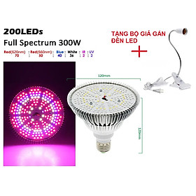 Đèn Led chống nước trồng cây trong nhà Terino D38FS (300W, Full Spectrum, đèn toàn dải quang phổ) - Hàng chính hãng