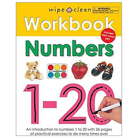 Wipe Clean Workbook Numbers 1-20