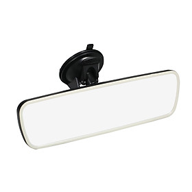Rear View Mirror Suction Cup Rearview Mirror Wide Angle Rear View Mirror for Cars Vehicles SUVs Trucks
