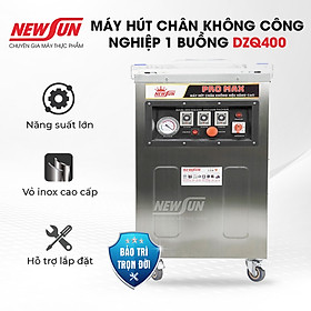 Máy Hút Chân Không, Đóng Gói Thực Phẩm Công Nghiệp 1 Buồng DZ 400 NEWUSN - Đóng Gói Số Lượng Lớn - Hàng Chính Hãng