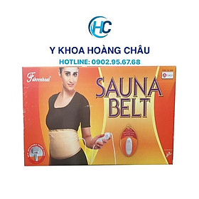 Đai quấn nóng giảm mỡ bụng Sauna Belt (Ấn Độ)
