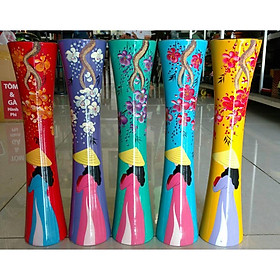 Mua Bình ly sơn mài Thanh Bình Lê cao cấp nhiều họa tiết size 30x7 cm