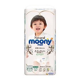 Bỉm quần Moony Natural size XL32