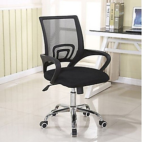 Mua Ghế văn phòng chân xoay lưng quạt