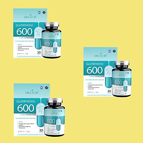 Viên Uống Trắng Da Glutathione 600 Nhập khẩu từ Nhật Bản - Hàng Chính Hãng Dr Lacir
