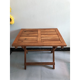 Mua Bàn cafe  bàn ăn mini hình chữ nhật gấp gọn VIMOS