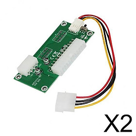 2x4Pin Dual PSU Power Sync Extender Supply Card Multiple PSU Connector