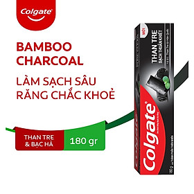 Kem đánh răng Colgate Thiên Nhiên kháng khuẩn từ than tre và bạc hà 180g