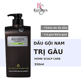 Dầu Gội hỗ trợ điều trị Gàu Cho Nam Kerasys Homme Scalp Care Shampoo (550ml)