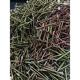 Mua (100gram) Vít bắn ngói 3D  vít tự khoan đuôi cá ren vàng đủ size: 2cm  3cm  4cm  5cm  6cm  7cm