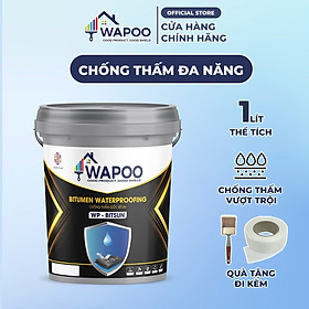 Mua Sơn Chống Thấm Công Nghệ Đức Wapoo WP - BITSUN  Chống Thấm Bể Cá  Mái Nhà  Sân Thượng  Nhà Vệ Sinh  Chống thấm giá rẻ  Nhà Vệ Sinh