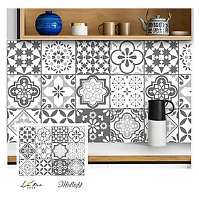 Decal dán bếp Decan dán tường chống nước Midlight