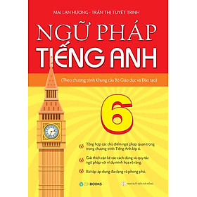 Ngữ pháp tiếng Anh lớp 6 (Theo CT Khung của Bộ GD&ĐT)