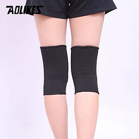 Đai miếng đệm bảo vệ đầu gối AOLIKES A-0219 co dãn nhẹ nhàng khi chơi thể thao sponge knee protector