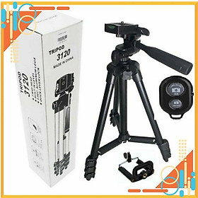 Hình ảnh GẬY CHỤP ẢNH 3 CHÂNMIỄN PHÍ VẬN CHUYỂNGẬY CHỤP HÌNH 3 CHÂN TRIPOD 3120 KÈM ĐẦU KẸP TIỆN DỤNG