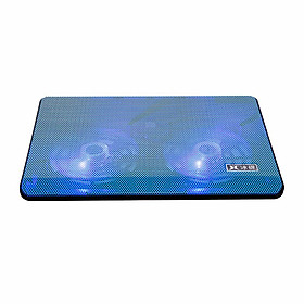 High-performance Laptop Cooler Laptop Cooling Pad Double Fans Cooler with Two USB Ports Support for Laptops Under 17