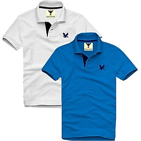 Áo thun nam cổ bẻ vải cá sấu, Combo 2 áo – EZ229