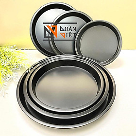 Mua Khuôn bánh PIZZA  ĐẾ BÁNH PIZZA   KHUÔN nướng bánh - THÉP CARBON Chống Dính cao cấp  có NHIỀU SIZE