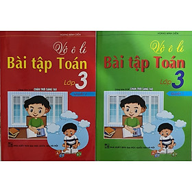 Sách - Combo Vở ô Li Bài Tập Toán Lớp 3 Quyển 1+ Quyển 2 (Dùng Kèm SGK Chân Trời Sáng Tạo)