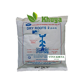 Phân bón hữu cơ cao cấp Dry Roots 2 Dạng hạt 500gr