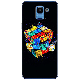 Ốp lưng dành cho Samsung J6 (2018) mẫu Rubik