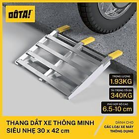 DÔTA Thang Dắt Xe Máy Thông Minh Siêu Nhẹ (cho thềm cao từ 6.5 đến 40 cm)