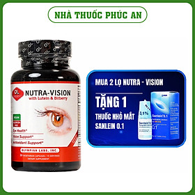 Viên uống bổ mắt, tăng cường thị lực Nutra Vision Olympian Labs Mỹ 30 viên