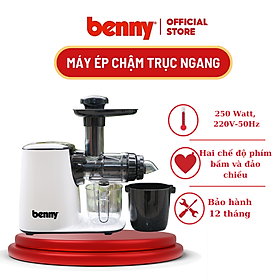 Mua Máy Ép Chậm Trái Cây Benny BSJ-250W  250W  ép hoa quả cứng  mềm  rau má  cần tây ...-Bảo hành 12 tháng- Hàng chính hãng