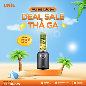 Mua Máy Xay Sinh Tố UNIE UMB05  2 Cối xay tiện lợi 600ml  450ml  công suất 250w  hàng chính hãng