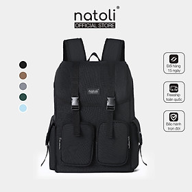 Balo du lịch Thương hiệu NATOLI BST WOLFY BACKPACK B7 nhiều ngăn kháng nước cao cấp