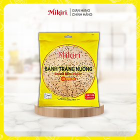 Combo lựa chọn - Bánh tráng nướng Mikiri Vị Ruốc x 50g (2 bánh/gói), Vị Dừa x 130g (5 bánh/gói) - Ăn vặt thơm ngon - 1 Bánh Dừa 