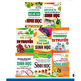 Sách Tham Khảo - Combo Sinh Học Của Tác Giả Phan Khắc Nghệ (Bộ 8 Cuốn)