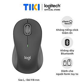 Chuột không dây Logitech M550 / M550L Signature - SmartWheel- Silent - Hàng Chính Hãng