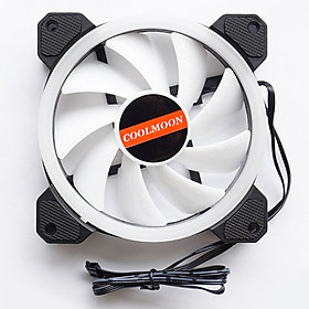 Mua Quạt Tản Nhiệt Coolmoon V2 RGB - Hàng nhập khẩu