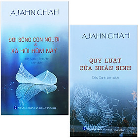 Nơi bán Combo 2 Cuốn Sách Của Thiền Sư Ajahn Brahm: Quy Luật Của Nhân Sinh + Đời Sống Con Người Và Xã Hội Hôm Nay - Giá Từ -1đ