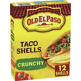 Mua HỘP 12 BÁNH TACO GIÒN Old El Paso Crunchy Taco Shells  Gluten-Free