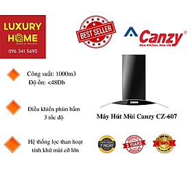 Mua Máy Hút Mùi Canzy CZ-607 - Hàng Chính Hãng