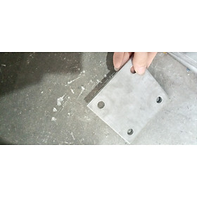 bản mã inox 304 ,dày 5mm , kt 10x10 cm ( giá cho 1 sp )