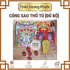 Mua Bộ cúng sao Thổ Tú trọn bộ gồm giấy tiền vàng mã đèn cầy bài vị