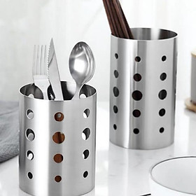 Ống đựng đũa Inốc hợp kim nhôm không han rỉ hàng cao cấp 100