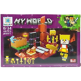 Bộ Xếp hình - My World - Loại Lớn (LK42) - 655-C