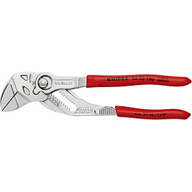 Kìm Mỏ Lết Knipex 86 03 180 mở ốc đến 40mm, tay cầm đỏ mạ chrome