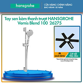 Tay sen kèm thanh trượt HANSGROHE Vernis Blend 100 26275