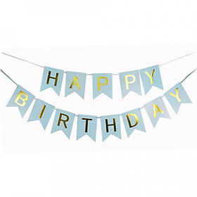 Dây treo sinh nhật Happy Birthday 14 x 20cm 