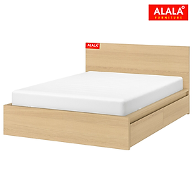 Giường ngủ 1m6 x 2m cao cấp - Thương hiệu ALALA