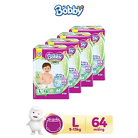 Combo 4 Tã quần Bobby Pants L16 dành cho bé 9 - 13kg